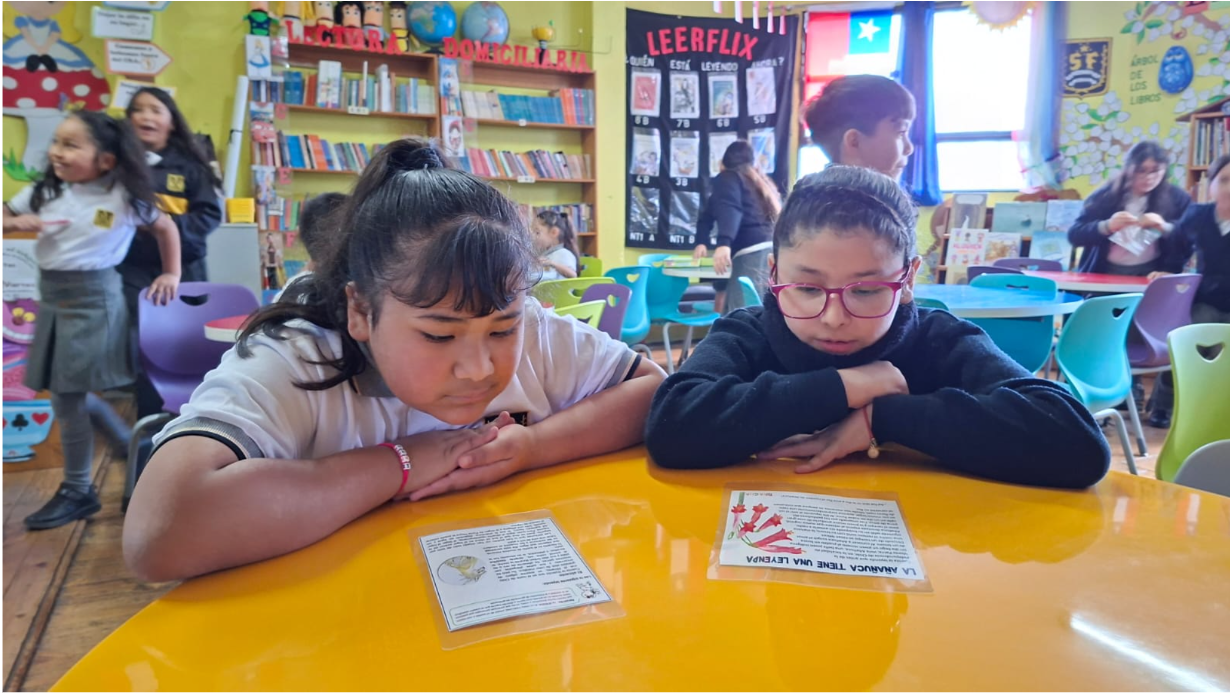 Mesa temática de lectura 6